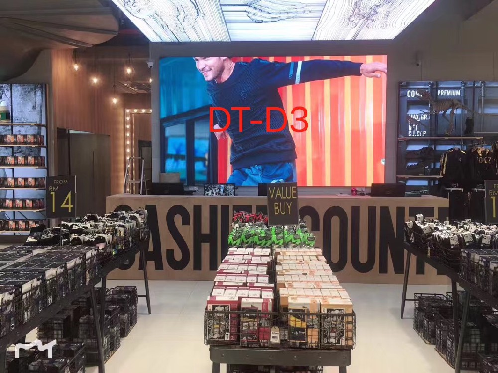 馬來(lái)西亞室內(nèi)DT3全彩屏安裝調(diào)試完成